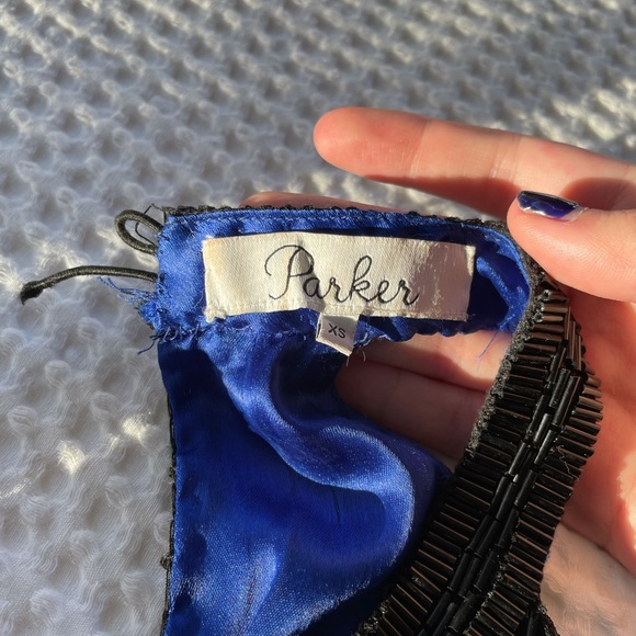 Parker High-Neck Beaded Dress - Picture 5 of 5